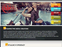 Tablet Screenshot of media-creations.pl